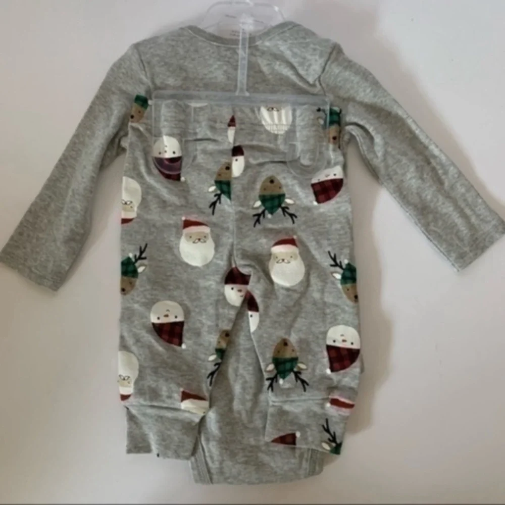 NWT. CARTER’S Christmas Bodysuits & Pants Set